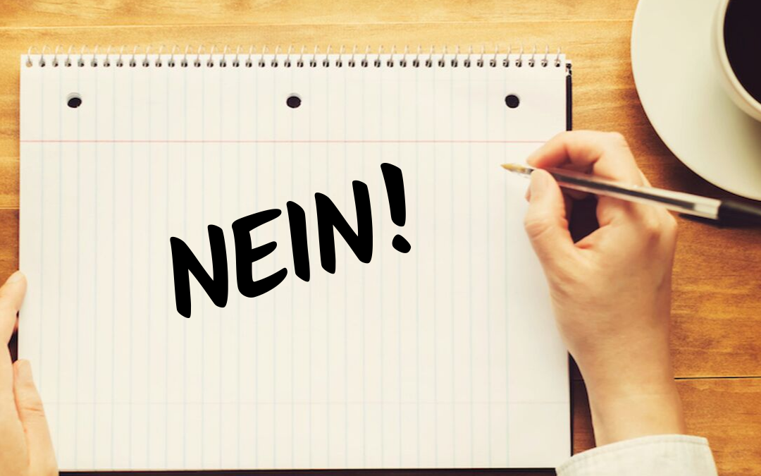 Nein ist das neue „JA!“